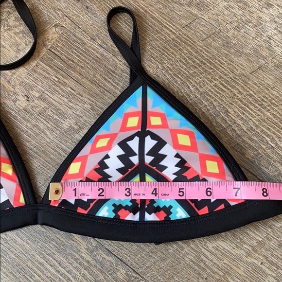 Colorful Aztec 2 piece Bikini Medium - Picture 4 of 9